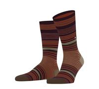 Burlington Stripe M So Lana Fantasia Calzini, Giallo Sunset 8038, 40-46 Uomo