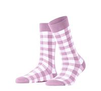 Burlington Vichy W So cotone fantasia 1 paio, Calzini Donna, Rosa Sporty Rose 8393, 36-41