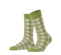 Burlington Vichy W So cotone fantasia 1 paire, Calzini Donna, Verde Bamboo 7650, 36-41
