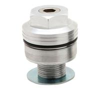 Burly Regolatore per Gabelfedervorspannung Argento Harley-Davidson 49mm Forcone