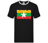 Burma Myanmar Bandiera - Uomo Suoneria - Naypyitaw Birmano Paese Viaggio