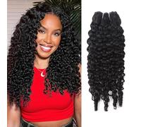 Burmese Curly Bundles Human Hair 28 Pollice 100% Unprocessed Quick Weave with Spiral Curly End Real Human Hair Extensions