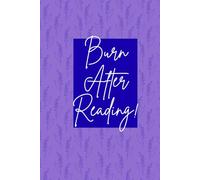 Burn After Reading Notebook