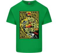 Burn Baby Burn Maglietta Per Bambini Biker Femminile