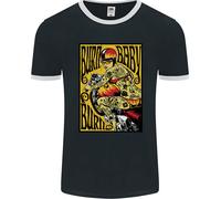 Burn Bambino Burn Femminile Motociclista Uomo Ringer Fotl
