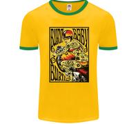 Burn Bambino Burn Femminile Motociclista Uomo Ringer Fotl