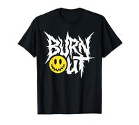 Burn out - Consapevolezza del Burnout del Lavoro di Stress Grafica Vintage Maglietta