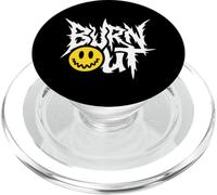 Burn Out - Consapevolezza del burnout del lavoro di stress grafica vintage PopSockets PopGrip per MagSafe