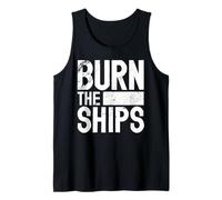 Burn the Ships Patriotic Fourth of July Freedom Canotta