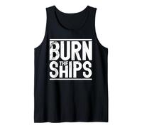 Burn the Ships Patriotic Fourth of July Freedom Canotta
