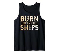 Burn the Ships Patriotic Fourth of July Freedom Canotta