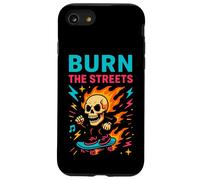 Burn The Streets - Divertente umorismo sullo skateboard Custodia per iPhone SE (2020) / 7/8