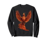 Burned Once Soar Twice, Citazione di Phoenix, Motivazione della Rinascita Felpa