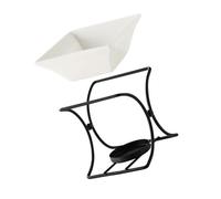 Burner A Olio Ceramico Unico A Forma X Porta Candele Per Migliorare Le Case Delle Case Casa DOCORS DECORS Diffusore