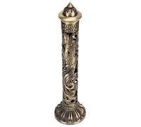 Burner Bakhoor, Burner di Incenso della Decorazione della Sala da tè, Bruciatore di Meditazione di Incenso a Bastone per Carbone per Decorazione della Decorazione d'ufficio della Casa della Casa del