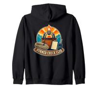 Burner Check Club Mongolfiera Squadra a Terra Volo Felpa con Cappuccio