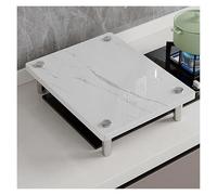 Burner Cover Copertura per piano cottura a gas in finto marmo, tagliere multifunzionale, copertura per piano cottura per ampliare lo spazio in cucina(Style 2,72x48x8.3cm(28x19x3.3in))