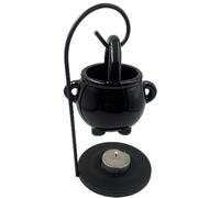 Burner Di Per Calderone Sospeso - Ornamenti Di Halloween Calce Più Calda, Supporto Per Candele Per Stregoneria Nera | Witches Aroma Diffuser Per La Meditazione Della Sala Yoga Domestic