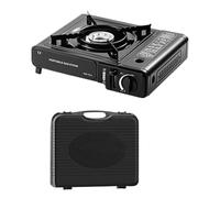 Burner per zaino in spalla, Compact Camp, fornello a bruciatore singolo | Attrezzatura per esterni regolabile da 2900 W, da cucina per zaino in spalla, escursionismo, giardino