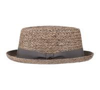 Burney Porkpie Cappello Rafia by Lierys marrone M (55-56 cm)