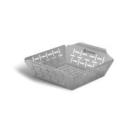 BURNHARD Griglie e cestelli per Barbecue in Acciaio Inox | 19x19x5,5 cm