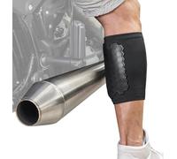 BurnJacket Pro Tubo di scarico per moto, protezione gambe più lunga a doppio strato, adatto per polpacci da 13,5 a 18 pollici, scudo termico per gambe, protezione polpaccio, accessori per moto di alta