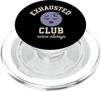 Burnout Meme Stanco tutto il tempo Divertente Stress Affaticamento Mentale PopSockets PopGrip per MagSafe