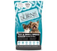 Burns Adult & Senior Original Toy & Small Breed - Pollo e riso Crocchette per cane - Confezione economica: 2 x 6 kg