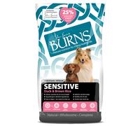 Burns Adult & Senior Sensitive+ Anatra & Riso integrale Crocchette per cane - Set %: 2 x 12 kg