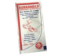 BURNSHIELD - Bustine in gel lenitivo per il primo soccorso, per la cura delle ustioni, rinfrescanti e lenitivi, confezione da 5