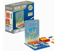 Buroku - Kit Lavagna Luminosa | Lavagna Trasparente Illuminata | Disegna con la Luce e Assembla il tuo Circuito Elettrico | Gioco STEM Creativo ed Educativo per Bambini | Arte e Scienza a Casa