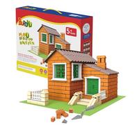 Buroku - Set di Costruzione Casa di Mattoni | 304 Pezzi di Plastica ABS Sicura per Bambini | Migliora le Abilità Precoci e lo Sviluppo dell'Intelligenza | Materiale Riciclabile, Plastica.