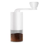 Burr Coffee Grinder Ergonomic Adjustable Settings Clear