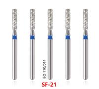 BURR Frese Dental FG 1.6MM Diamond Burs for manipolo ad alta velocità 5pcs/box