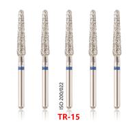 BURR Frese Dental FG 1.6MM Diamond Burs for manipolo ad alta velocità 5pcs/box