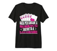 Burraco Regali Donna Maglietta Premium