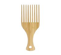 Burricular - Tubi Per Capelli Naturali In Legno | Palmare Fatto A Mano | Bart-Schnurrbart-kamm Ideale Per Gli Uomini Ondulati, Cura Quotidiana Dei Capelli In Spostamento