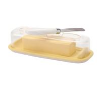 Burriera Con Taglierino Integrato - Portaburro Trasparente In Resistente | Coperchio Rustico Per Cucina E Frigorifero, Contenitore Elegante Per Mantenere Freschezza Burro Semplicità Stile Pratic