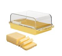 Burriera coperto con coperchio, dispenser ermetico per casa di campagna, adatto per formaggio fresco della orientale, piano di lavoro, frigorifero, cucina, casa, dormitorio