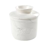 Burriera in Ceramica Funzionale , Stile Scandinavo, Marmo Bianco E Grigio