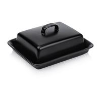 Burriera in ceramica nera