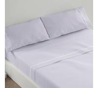 Burrito Blanco | Completo lenzuola colore grigio 685 | per letto da 90 cm (+ misure disponibili) | Completo lenzuola 90 | Letto indivual 90