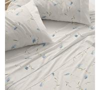 Burrito Blanco | Completo Lenzuola | Letto da 150 a 160 cm. (+Misure Disponibili) | Design 052 | Colore Blu (150-160x190/200cm.)