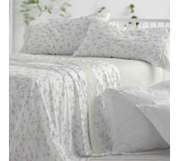 Burrito Blanco | Completo Lenzuola | Letto da 150 cm. (+Misure Disponibili) | Design 548 | Colore Verde (150 x 190/200 cm)