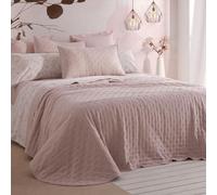 Burrito Blanco Copriletto Estivo, Poliestere, Carne, Ancho de 180