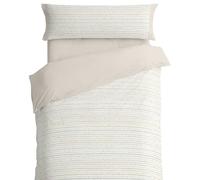 Burrito Blanco Copripiumini, Cotone, 50% Poliestere, Beige, Ancho de 90