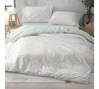 Burrito Blanco Copripiumini, Cotone, 50% Poliestere, Menta, Ancho de 105