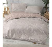 Burrito Blanco Copripiumini, Cotone, 50% Poliestere, Terra, Ancho de 180