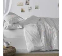 Burrito Blanco | Copripiumino in Cotone | Letto da 105 cm. (+Misure Disponibili) | Design 629 | Colore Grigio (105 x 190/200 cm)