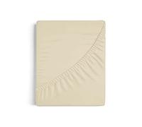 Burrito Blanco | Lenzuola con angoli 105 x 190/200 cm | Letto da 105 cm (+ misure disponibili) | Tessuto in cotone/poliestere 50/50 | Design A7 Beige